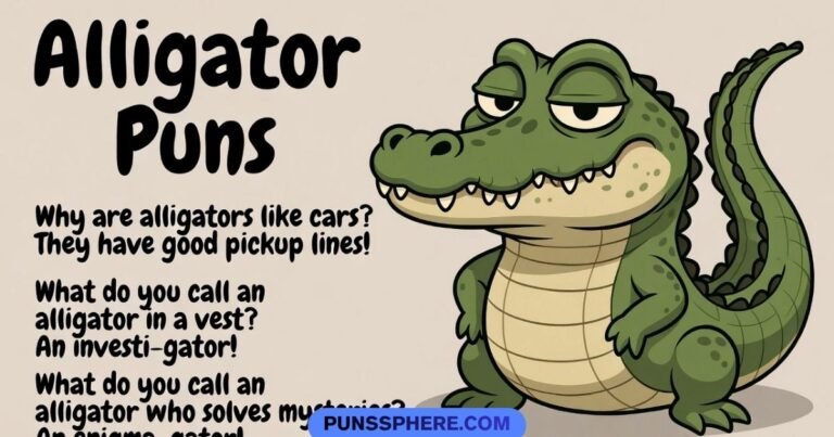 Alligator Puns