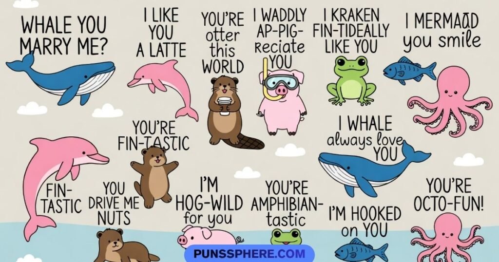 Animal-Themed Water Puns