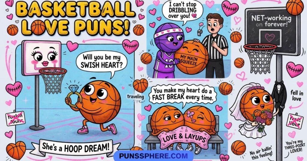 Basketball Love Puns