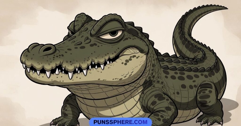 Cheeky Adult Alligator Humor