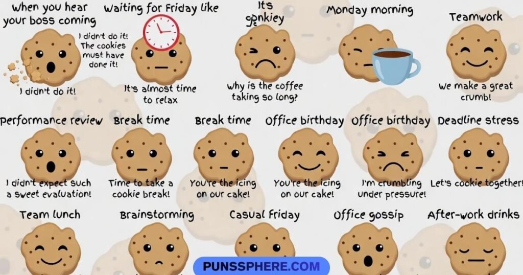 Cookie Puns for Work & Office Life