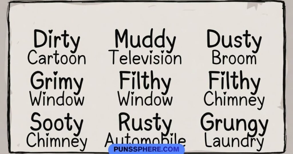 Dirty Horse Names Puns