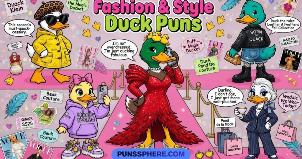 Fashion & Style Duck Puns
