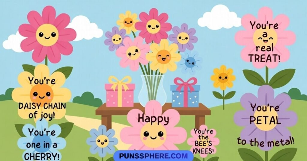 Flower Puns for Birthday