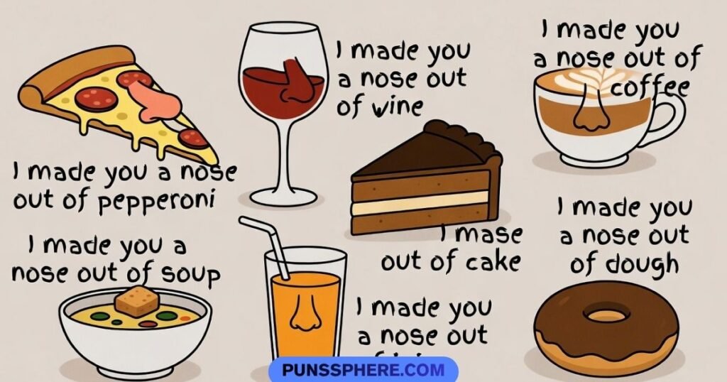 Food & Drink Nose Jokes