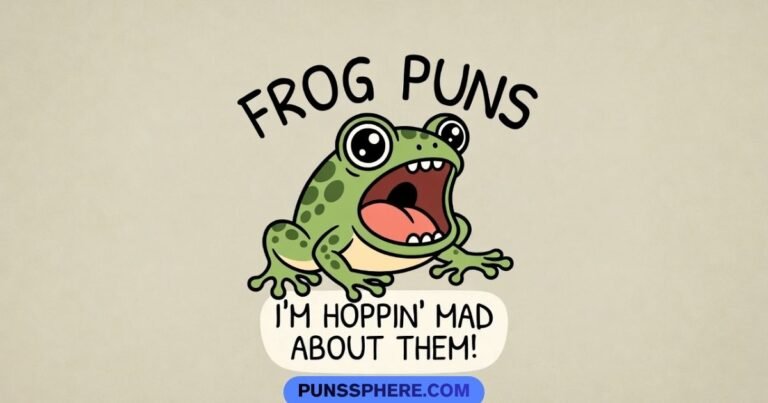 Frog Puns