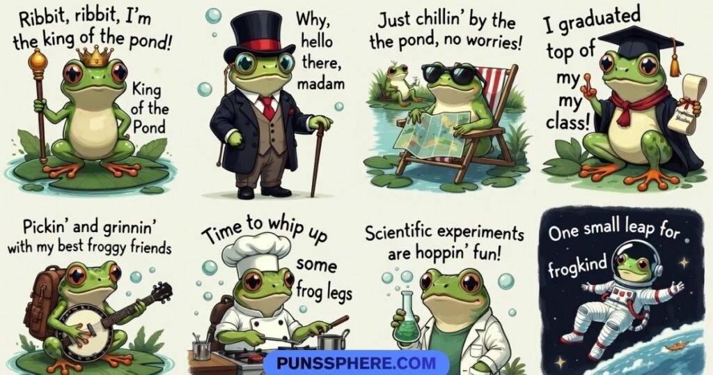 Funny Frog Scenarios