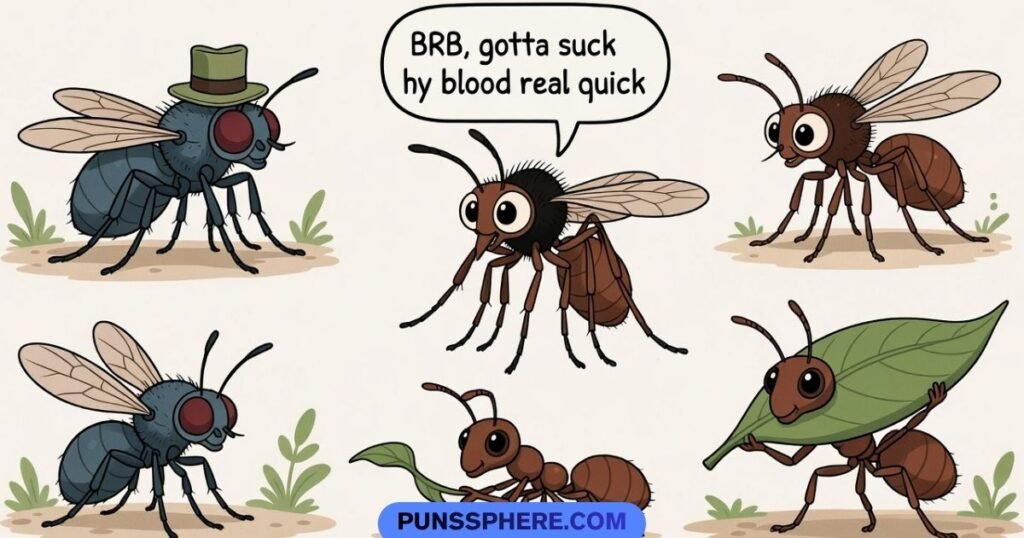 Funny Insect Scenarios