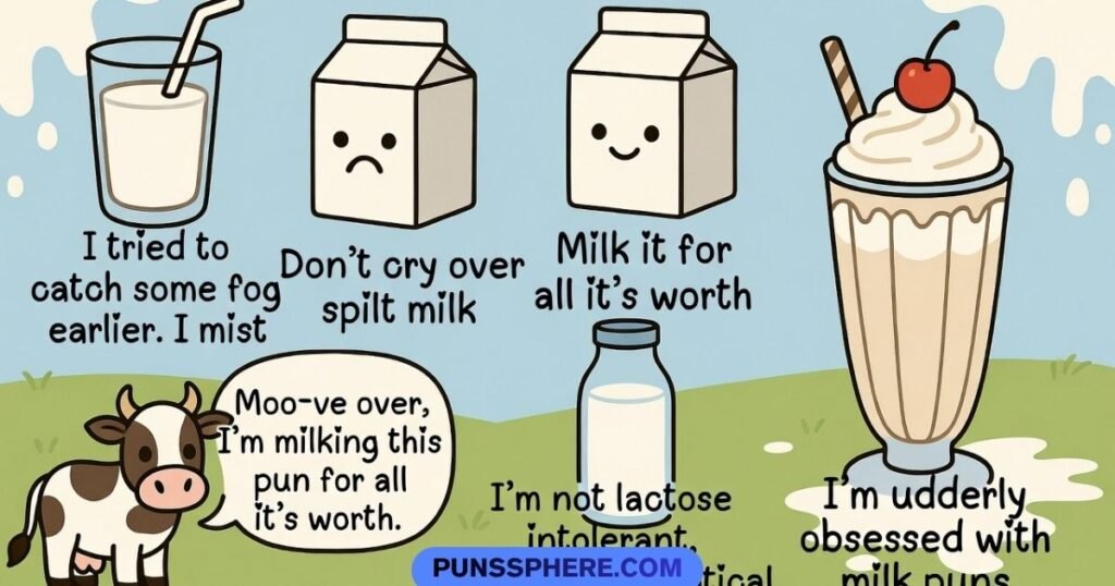 Funny Milk Puns For Everyday Laughs