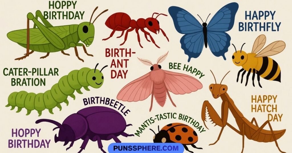 Insect Birthday Puns
