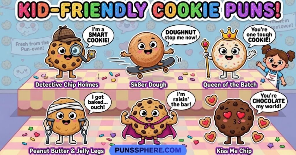 Kid-Friendly Cookie Puns
