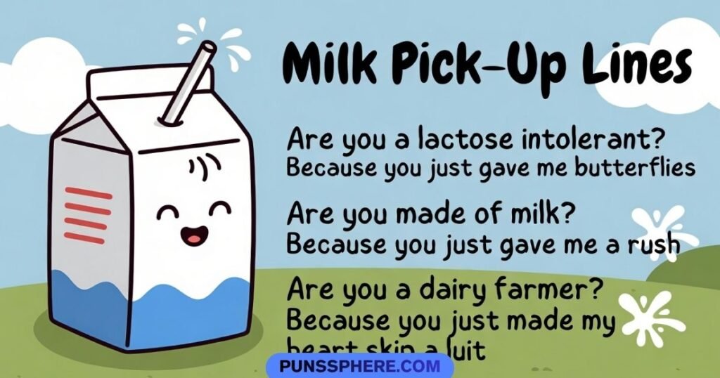 Milk Pick-Up Lines