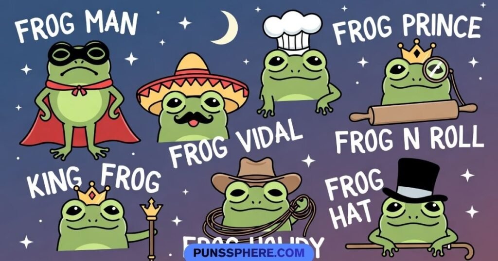 Movie and TV Frog Puns