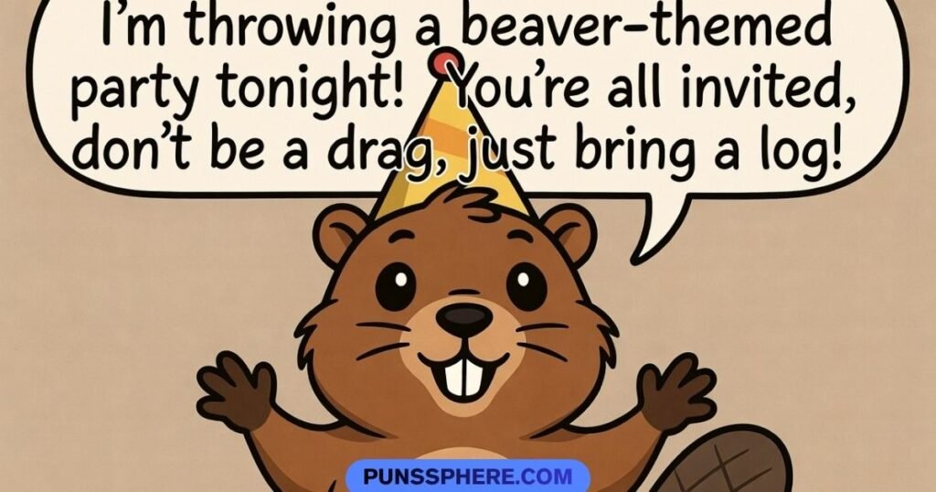 Party Beaver Puns