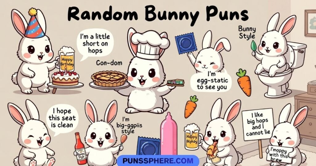 Random Bunny Puns