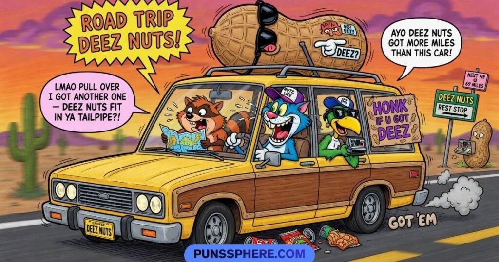 Road Trip Deez Nuts Jokes
