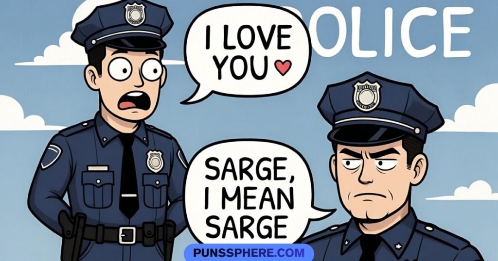 Romantic Police Puns