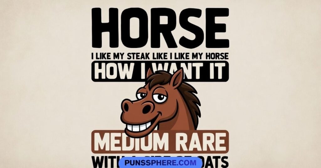 Rude Horse Puns