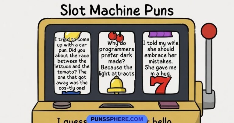 Slot Machine Puns