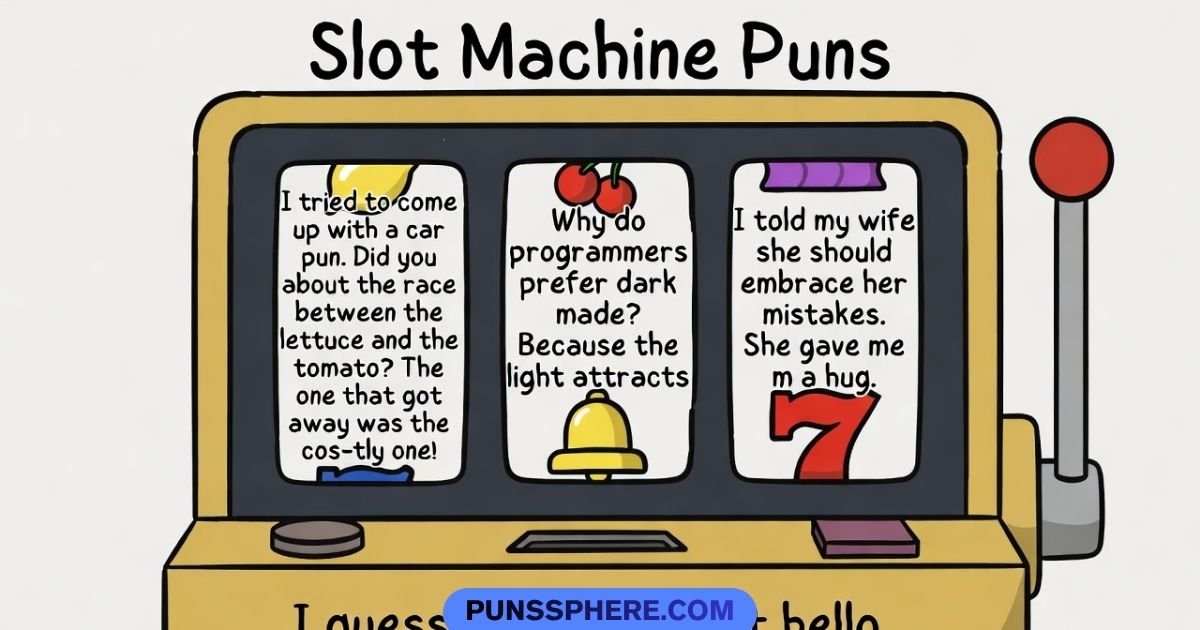 Slot Machine Puns