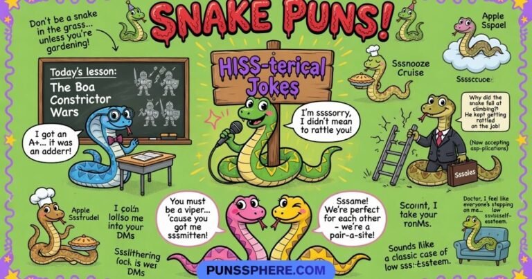 Snake Puns