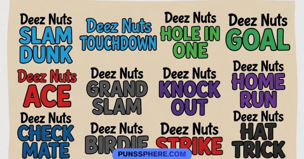 Sports Deez Nuts Puns