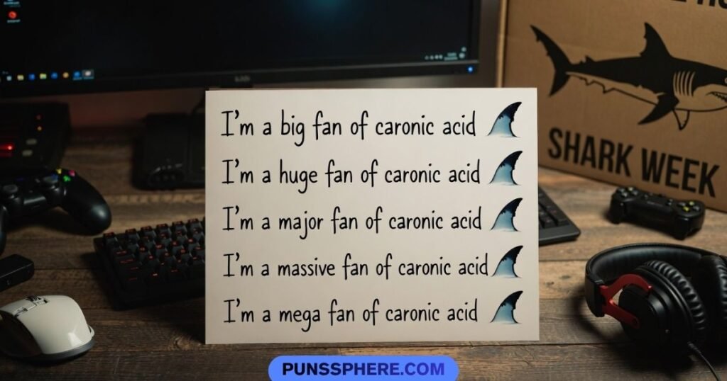 Tech & Gaming Shark Puns