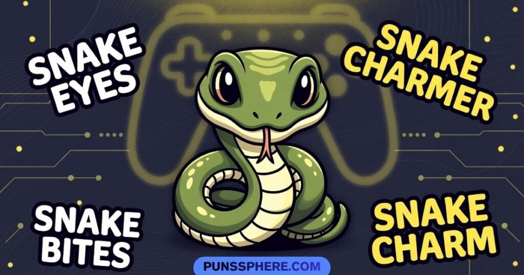 Tech & Gaming Snake Puns