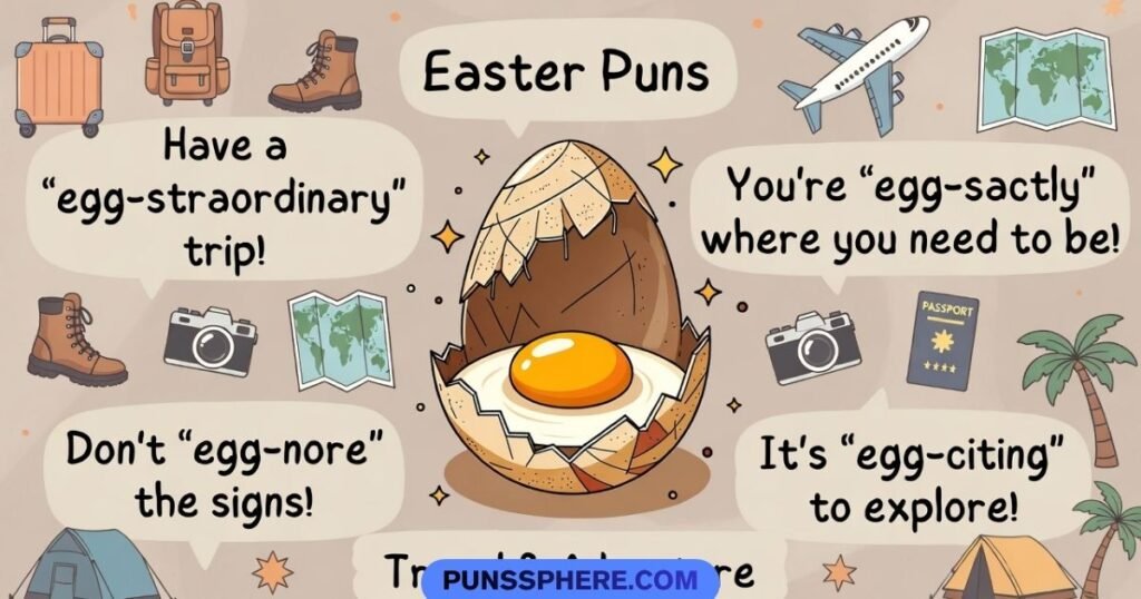 Travel & Adventure Easter Puns