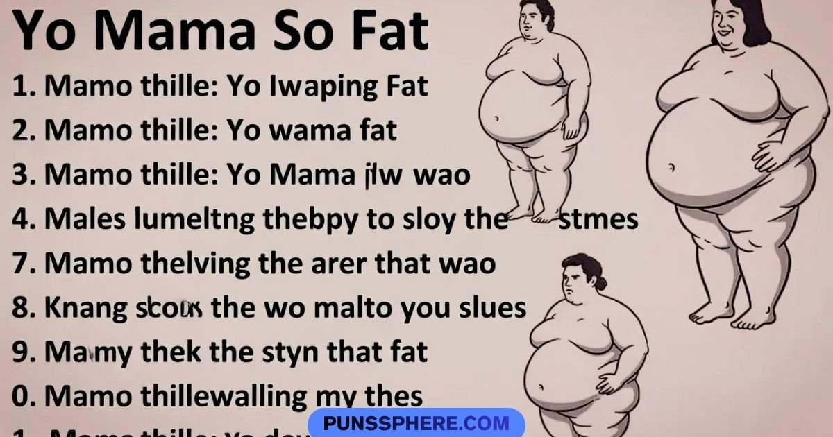 Yo Mama So Fat Jokes